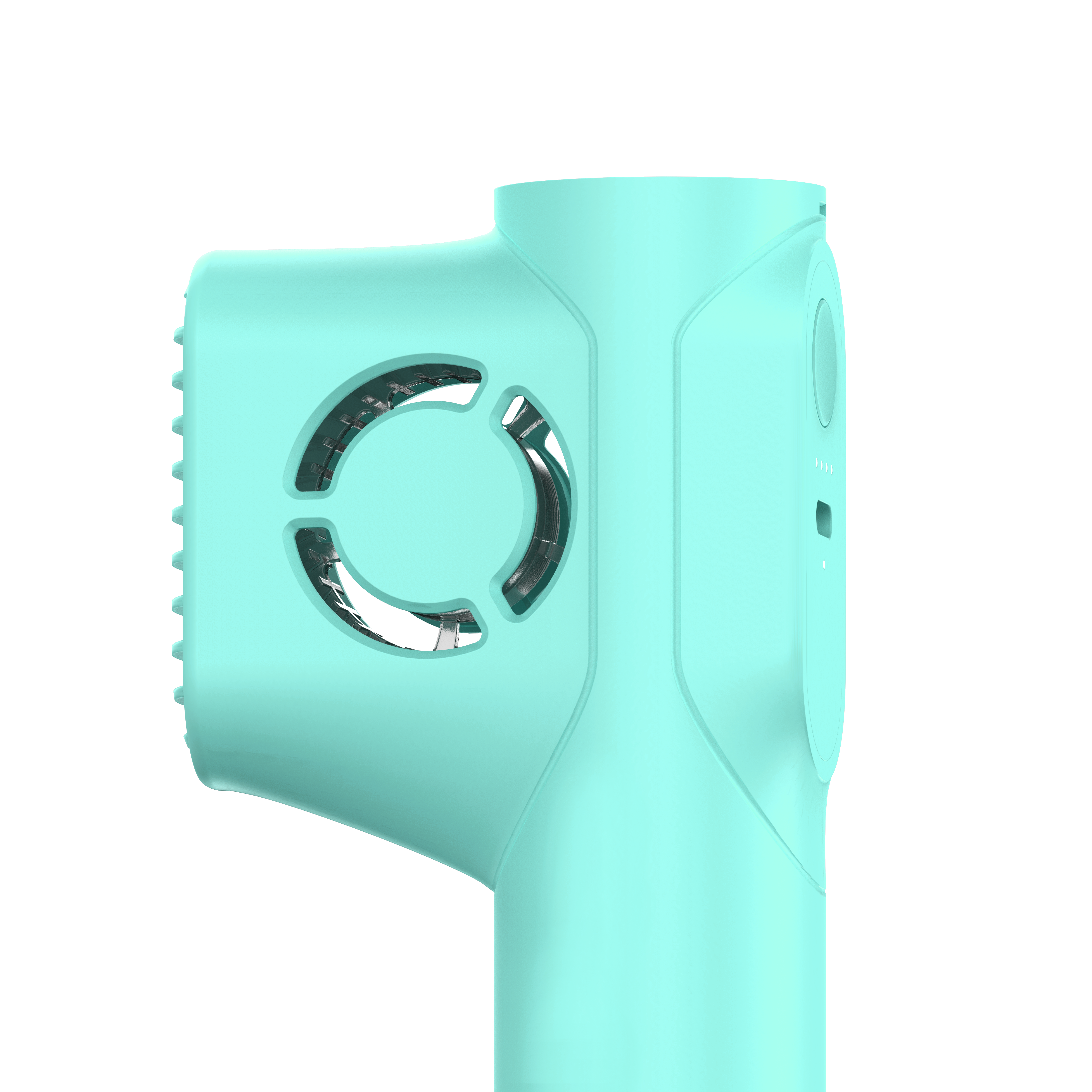 Handheld fan，Turbine blade，outdoors，summer，