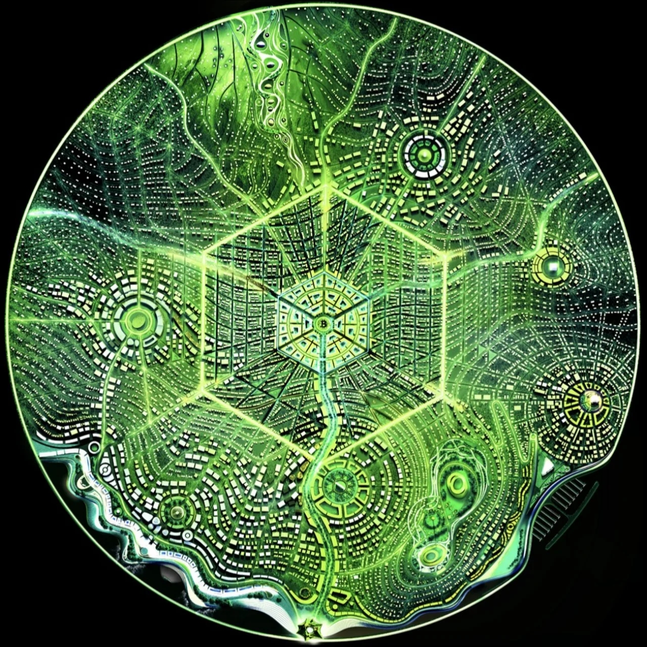 Bitcoin，Metaverse，El Salvador，urban design ，conceptual design，