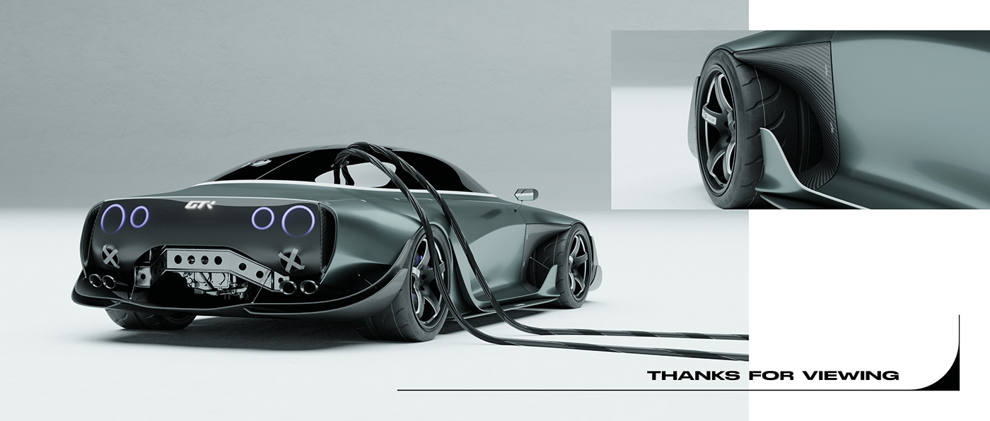 Nissan，Sports car，GTR，Automobile design，