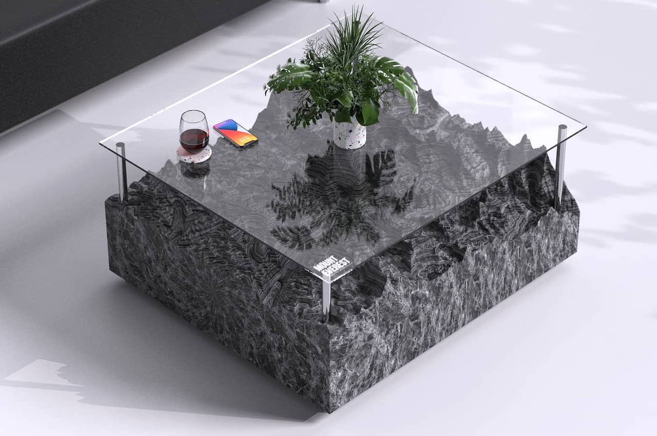 environment protection，tea table，3d，Table，Coffee table，