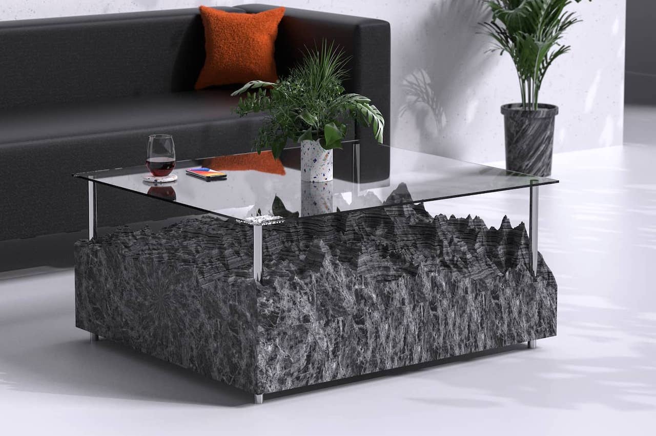 environment protection，tea table，3d，Table，Coffee table，