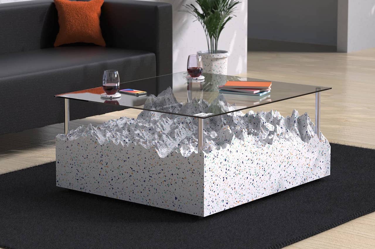 environment protection，tea table，3d，Table，Coffee table，