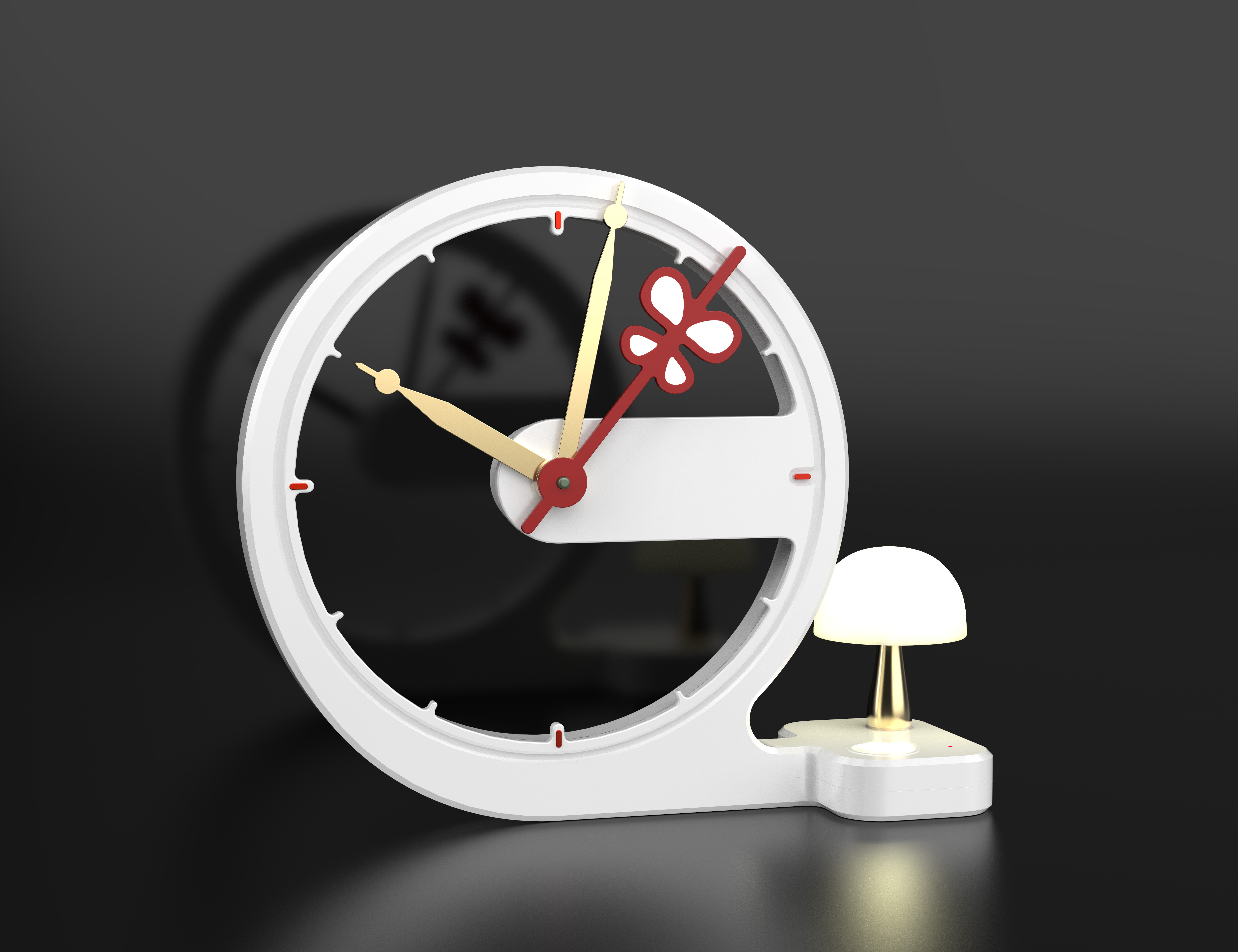 Night light，decorate，leisure time，Clock，