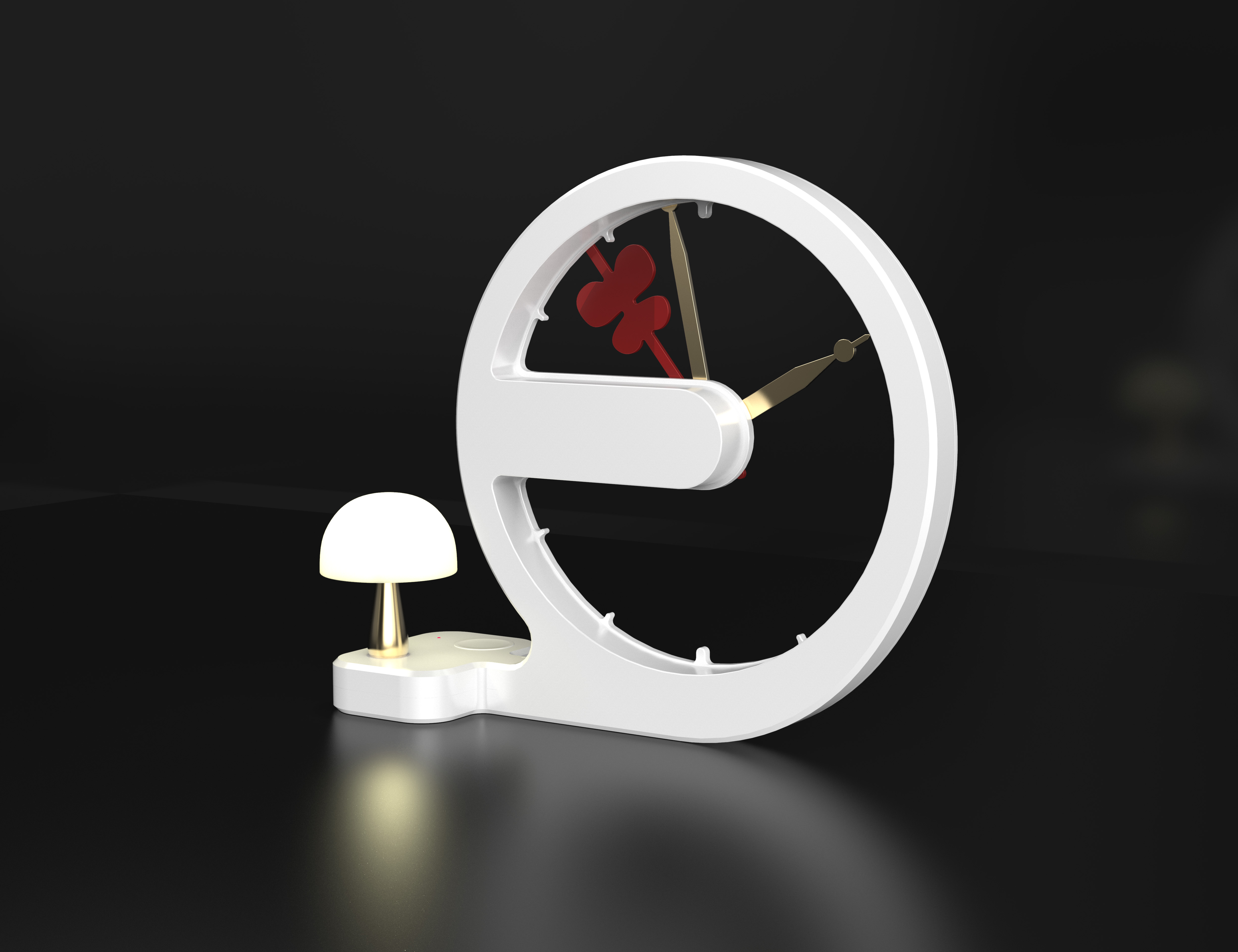 Night light，decorate，leisure time，Clock，