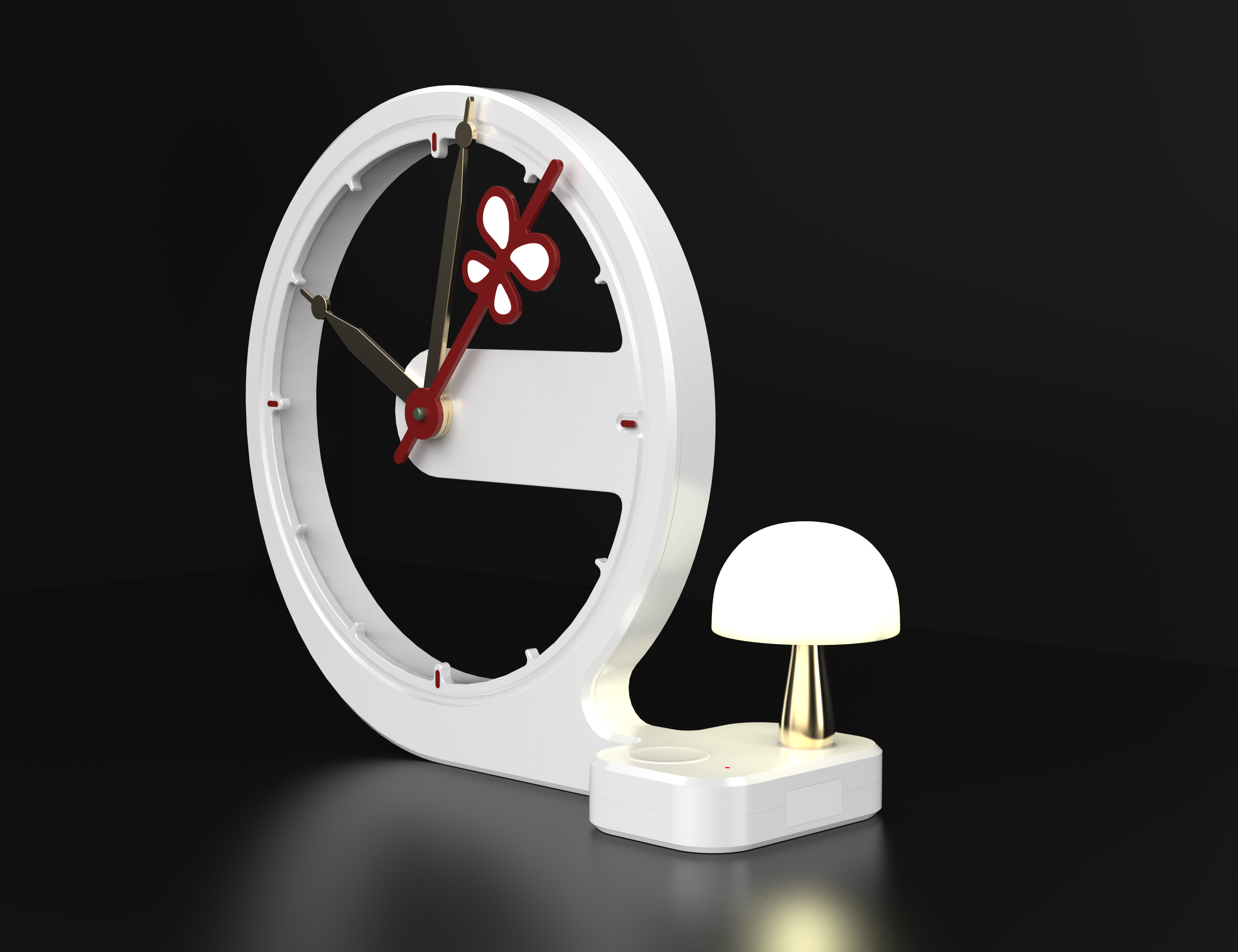 Night light，decorate，leisure time，Clock，