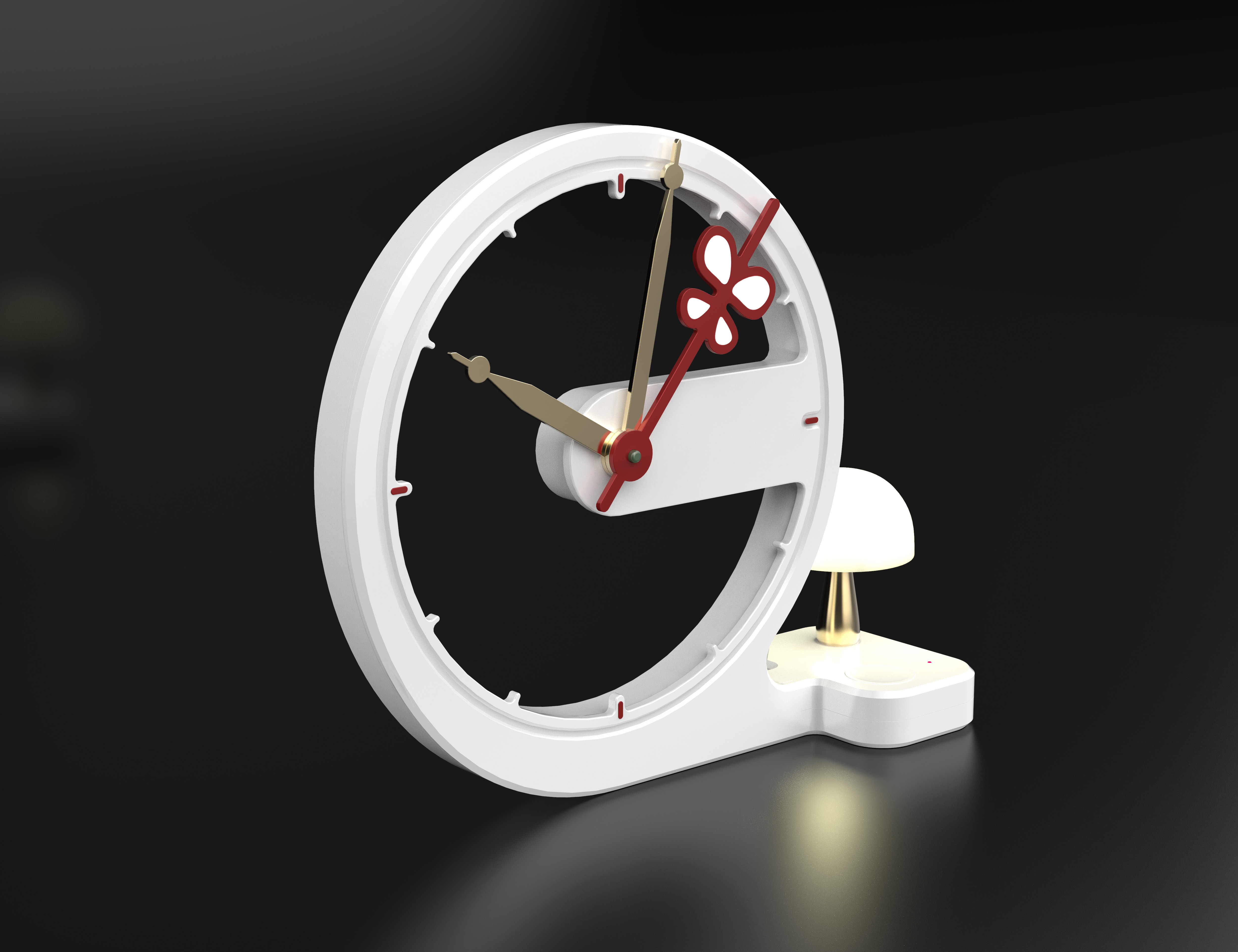 Night light，decorate，leisure time，Clock，