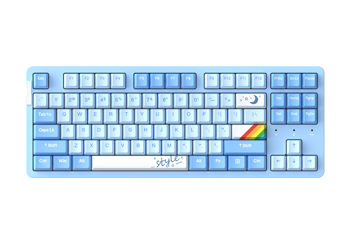 Daryou，keyboard，Customization，Color matching，Mechanical keyboard，Hot plug，RGB，