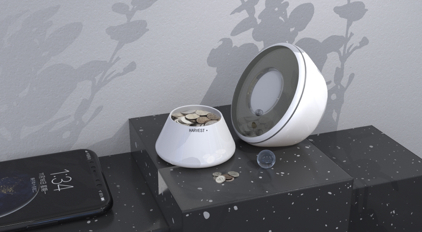 Piggy bank，children，Emotional design，industrial design，