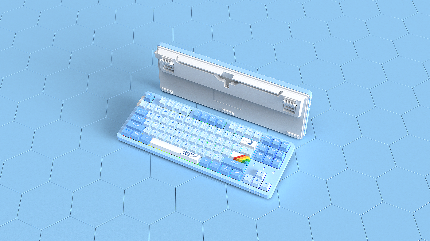 Daryou，keyboard，Customization，Color matching，Mechanical keyboard，Hot plug，RGB，