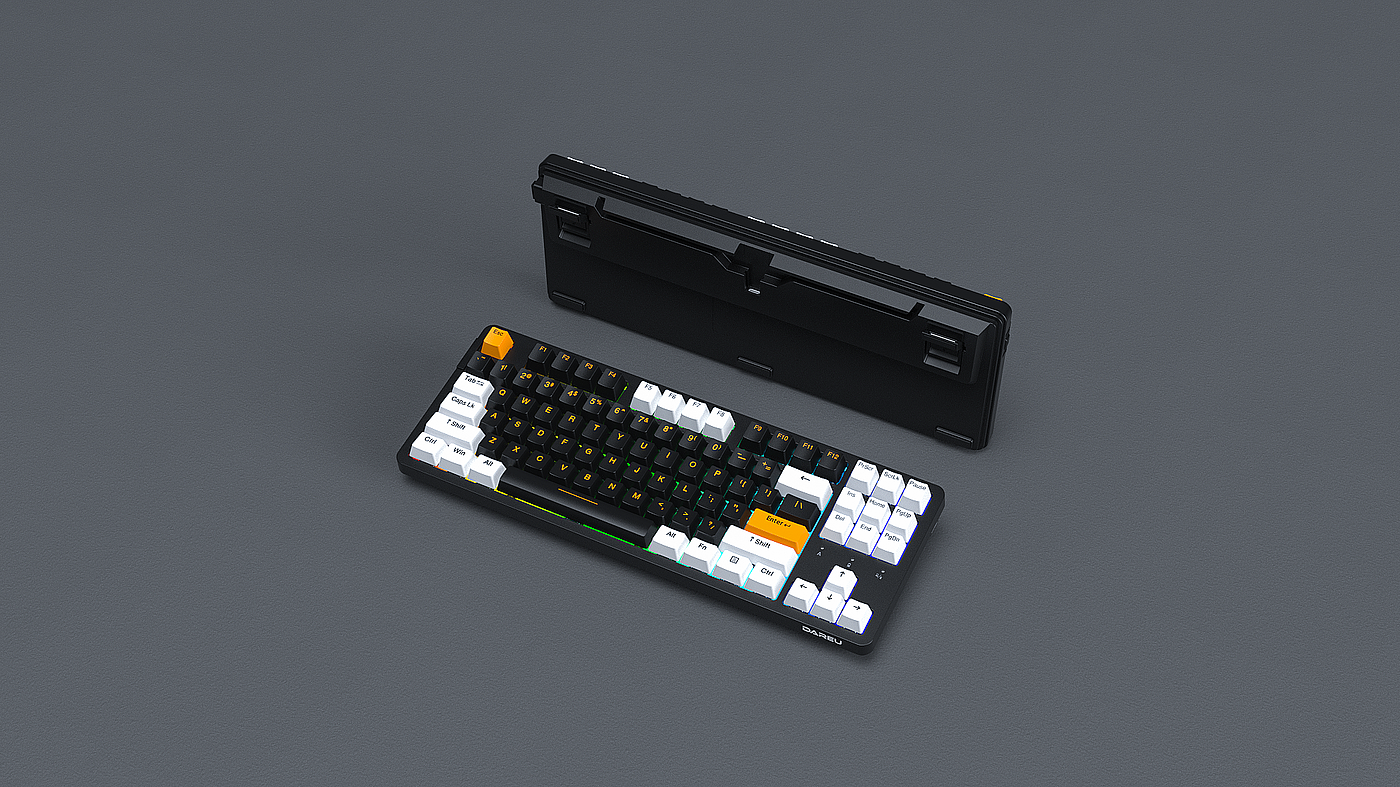 Daryou，keyboard，Customization，Color matching，Mechanical keyboard，Hot plug，RGB，