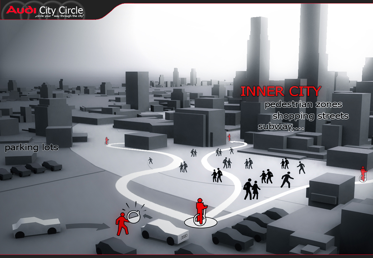 Reprint，traffic，Single，Balance car，audi，