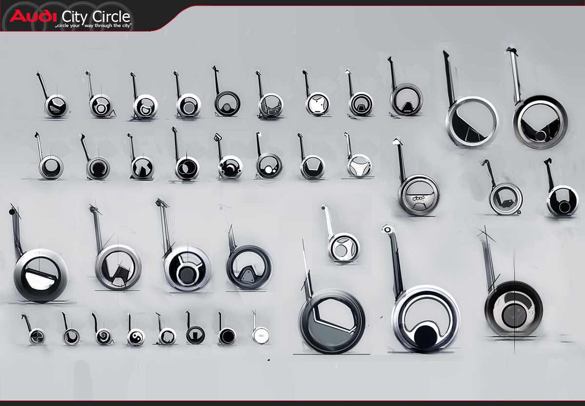 Reprint，traffic，Single，Balance car，audi，