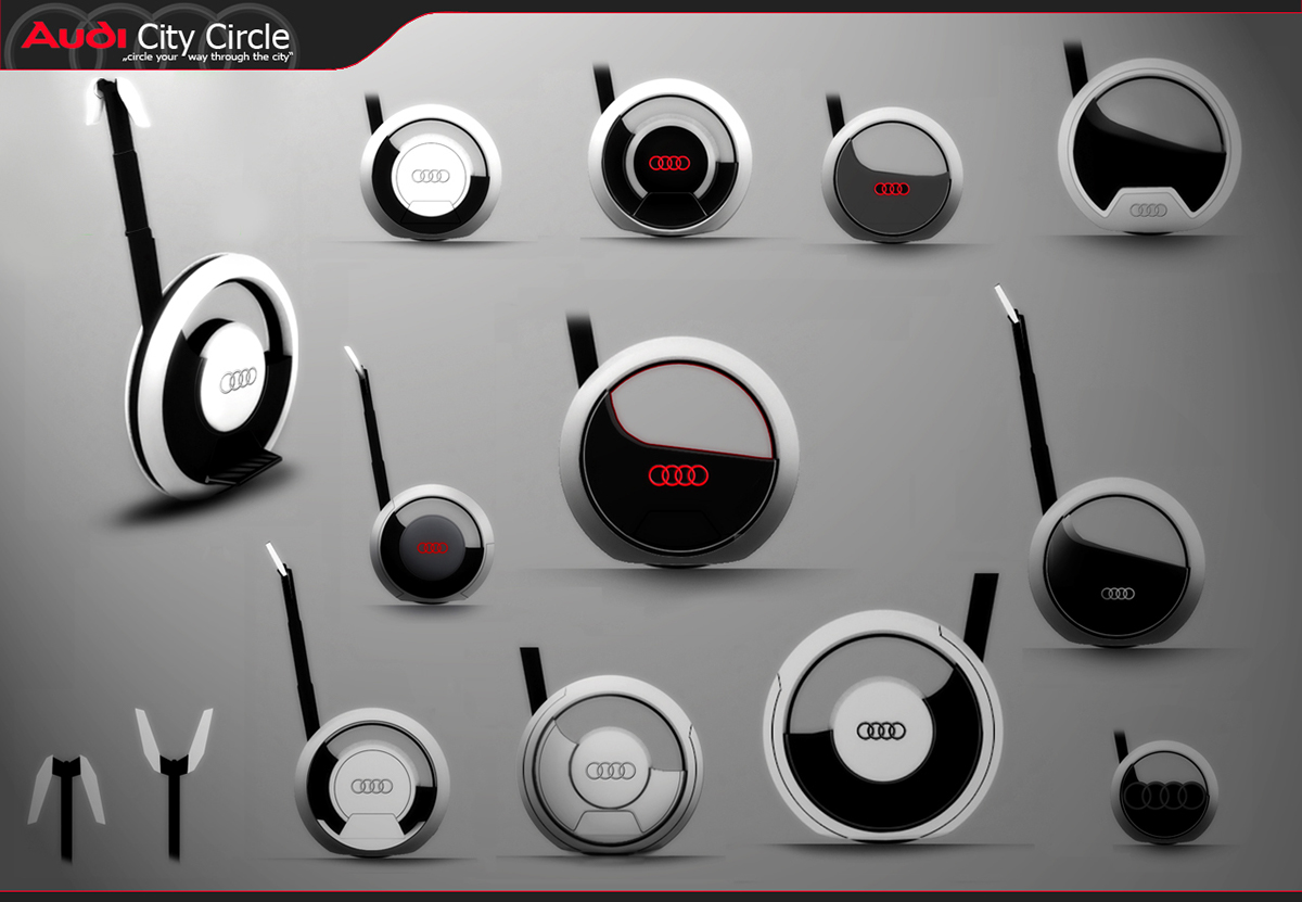 Reprint，traffic，Single，Balance car，audi，