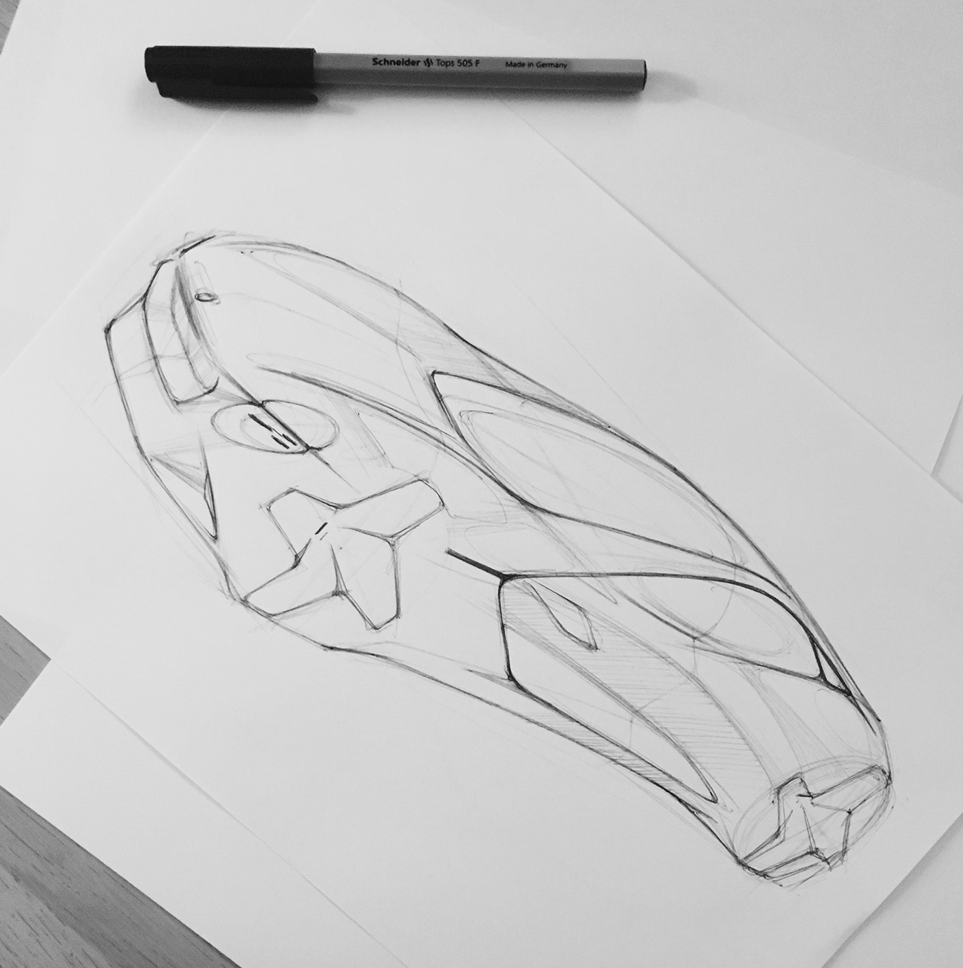 Reprint，automobile，Hand drawn，concept，