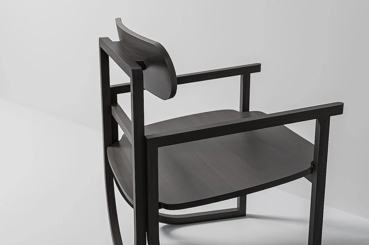 chair，Arched chair，Design，industrial design，Home Furnishing，