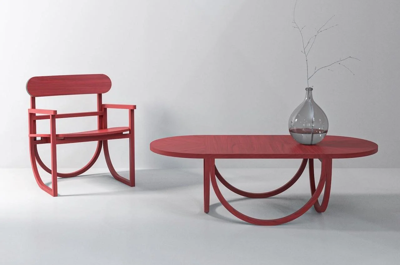 chair，Arched chair，Design，industrial design，Home Furnishing，