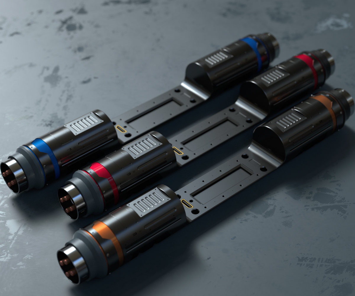 一组利用fusion 360学习3d建模技术的成果