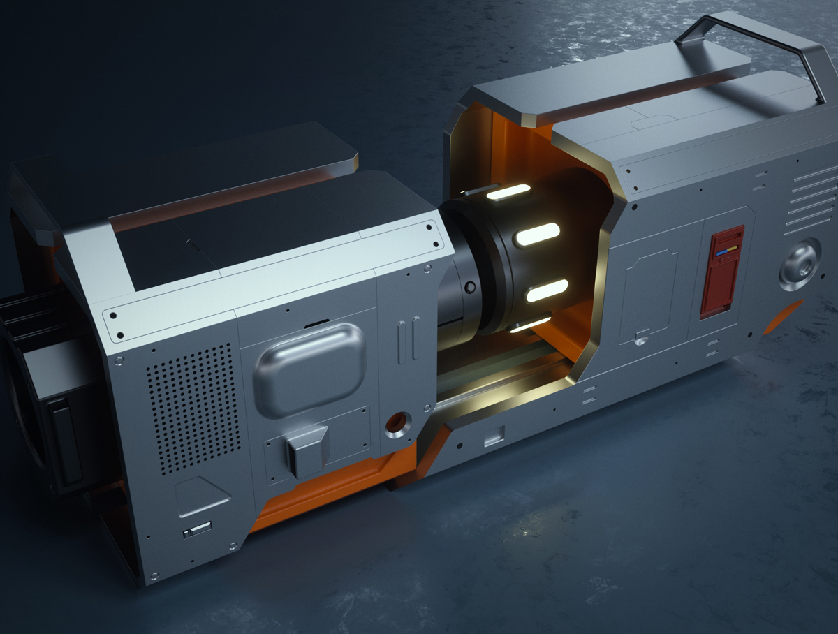 一组利用fusion360学习3d建模技术的成果