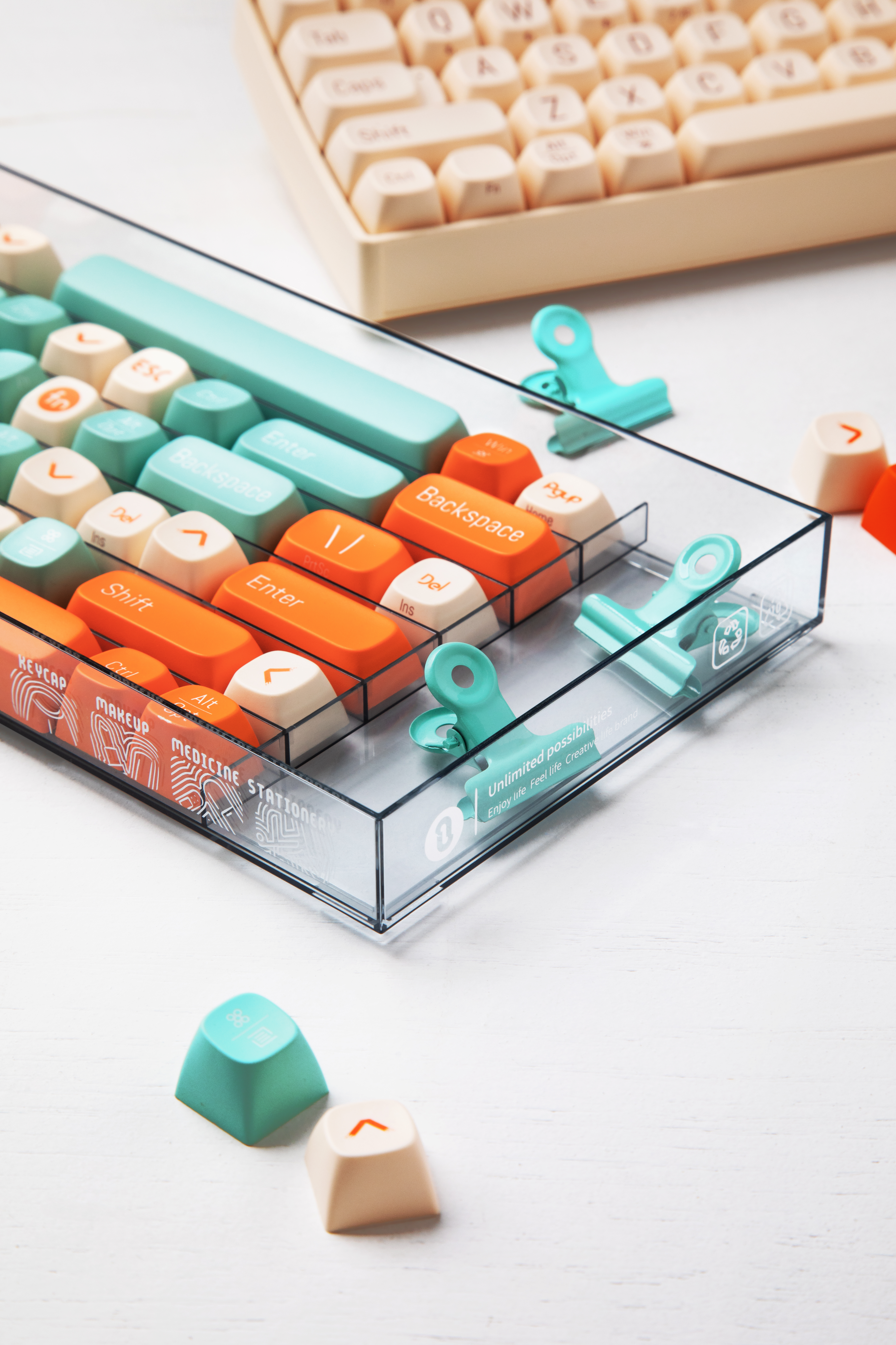 storage box，Key Cap Storage，storage set，