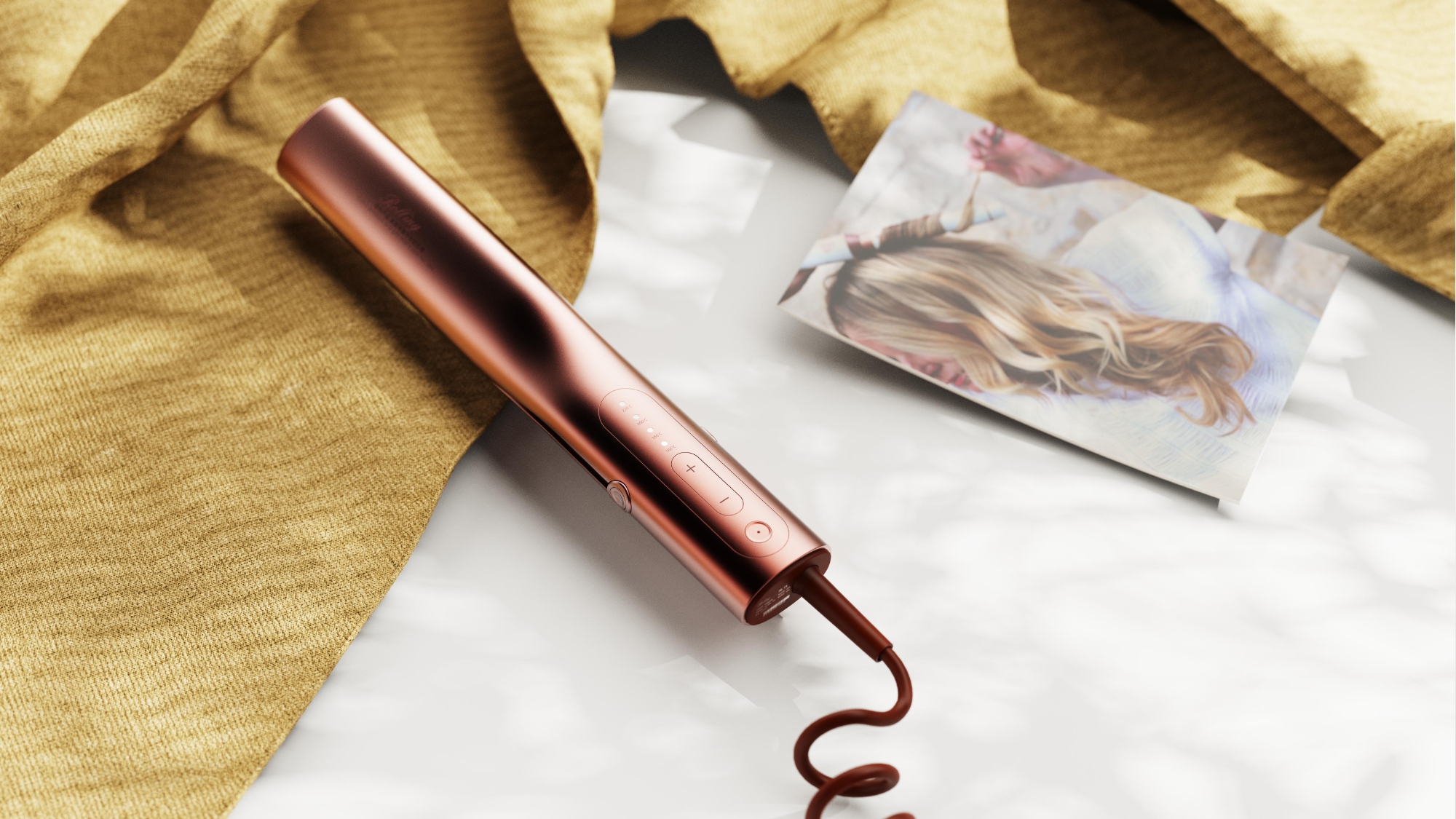 product design，industrial design，sample reels，Keyshot rendering，Hair stick，Postgraduate entrance examination retest，