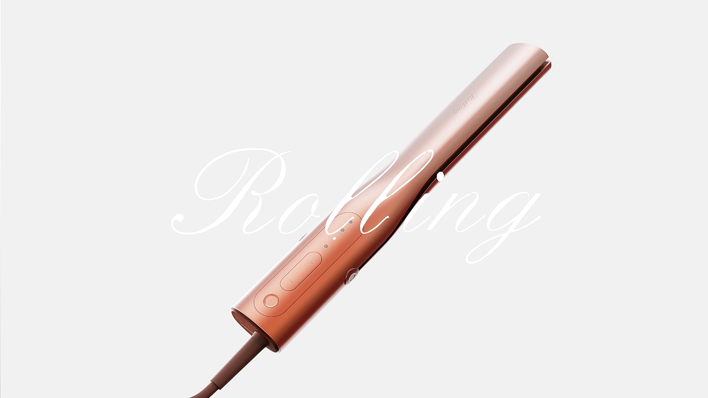 product design，industrial design，sample reels，Keyshot rendering，Hair stick，Postgraduate entrance examination retest，