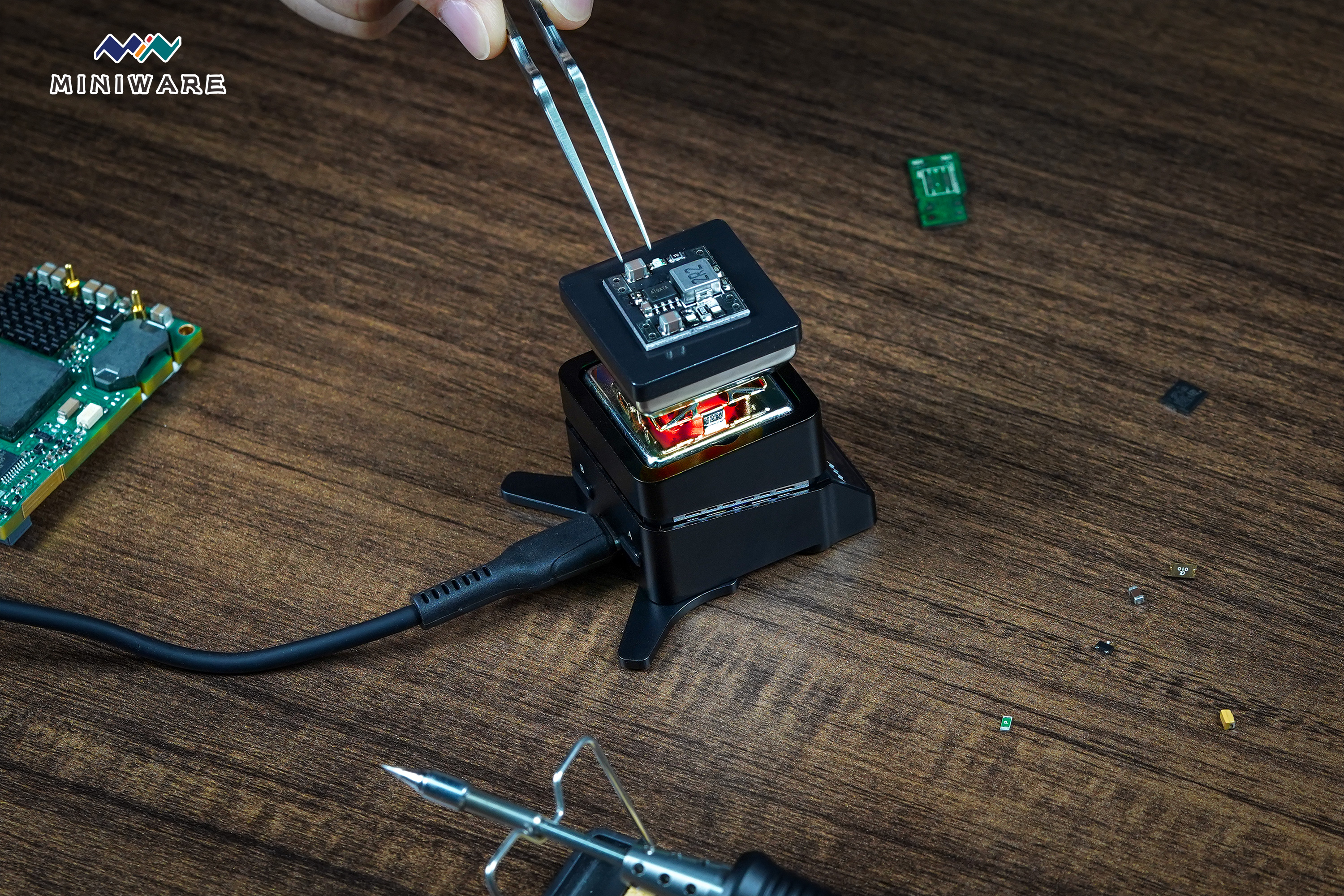 Heating platform，MINIWARE，SMD welding，diy，