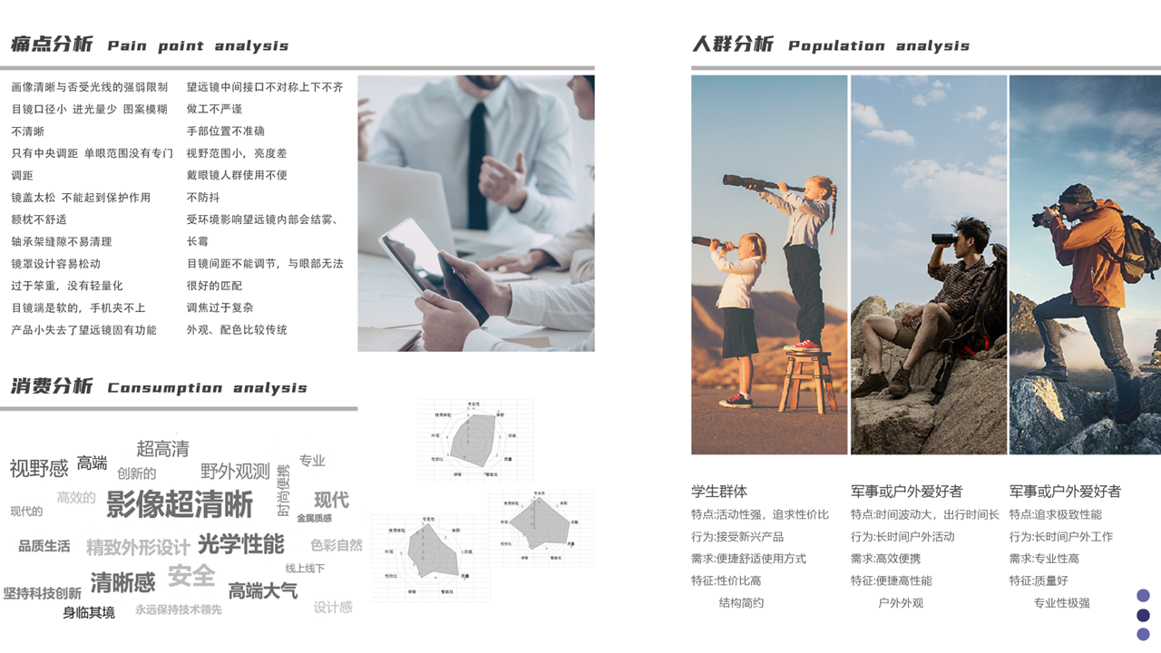 industrial design，product design，telescope，