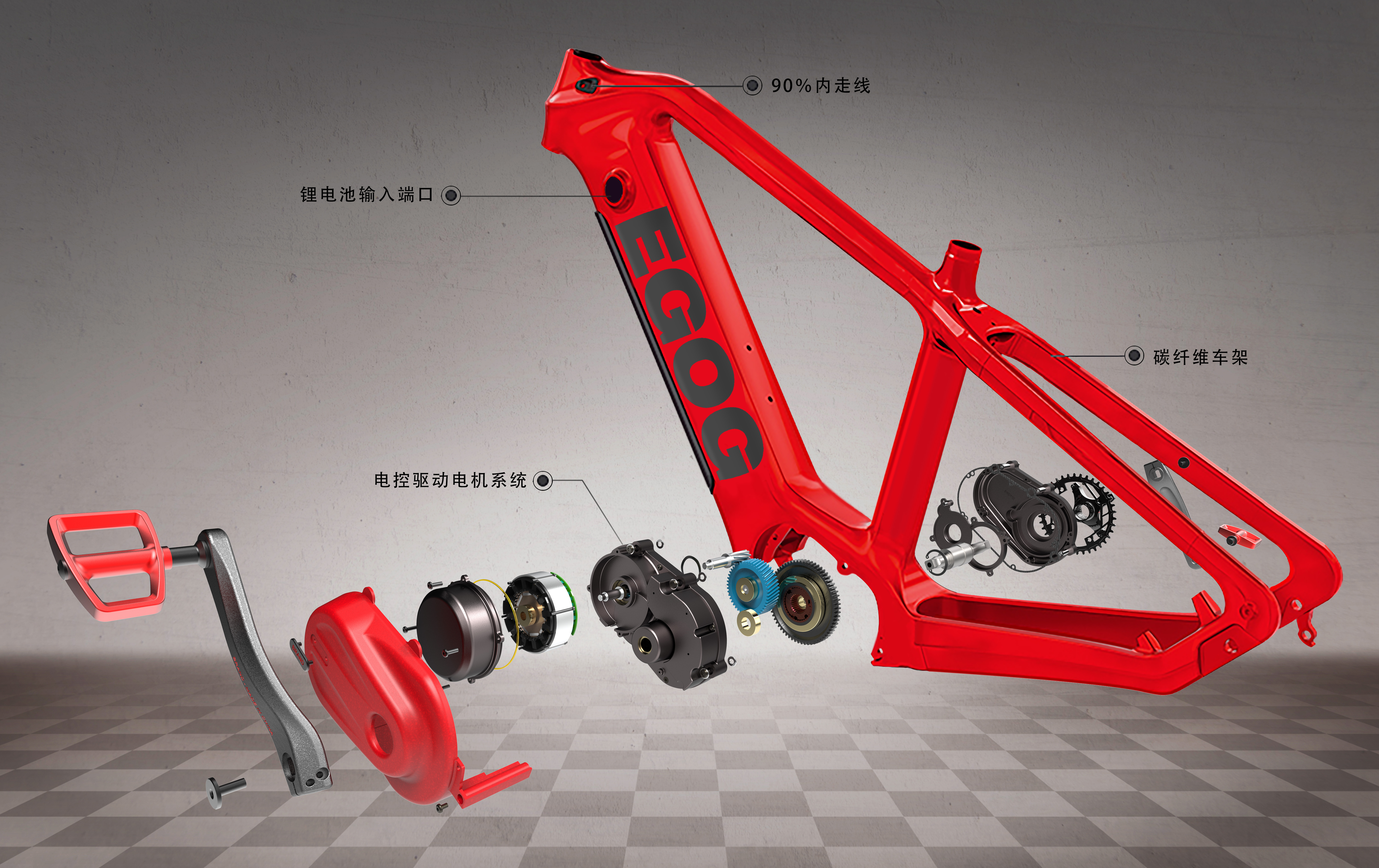 Center motor，Torque sensor，engine，e-bike，Energy conservation and environmental protection，