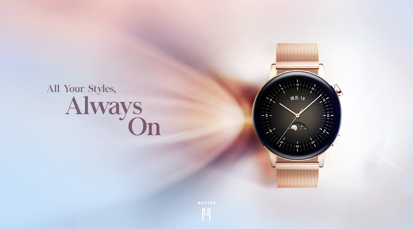 HUAWEI WATCH GT3，Huawei，intelligence，Digital，