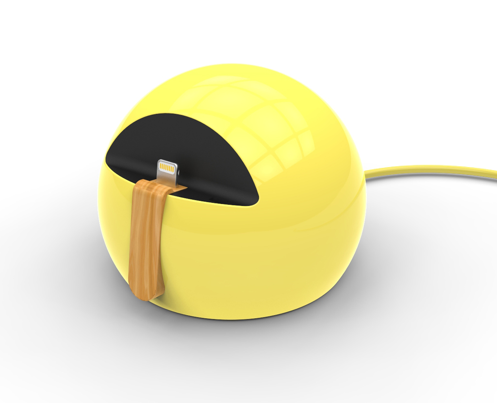 iPhone 5C，Docking station，Digital，product design，industrial design，