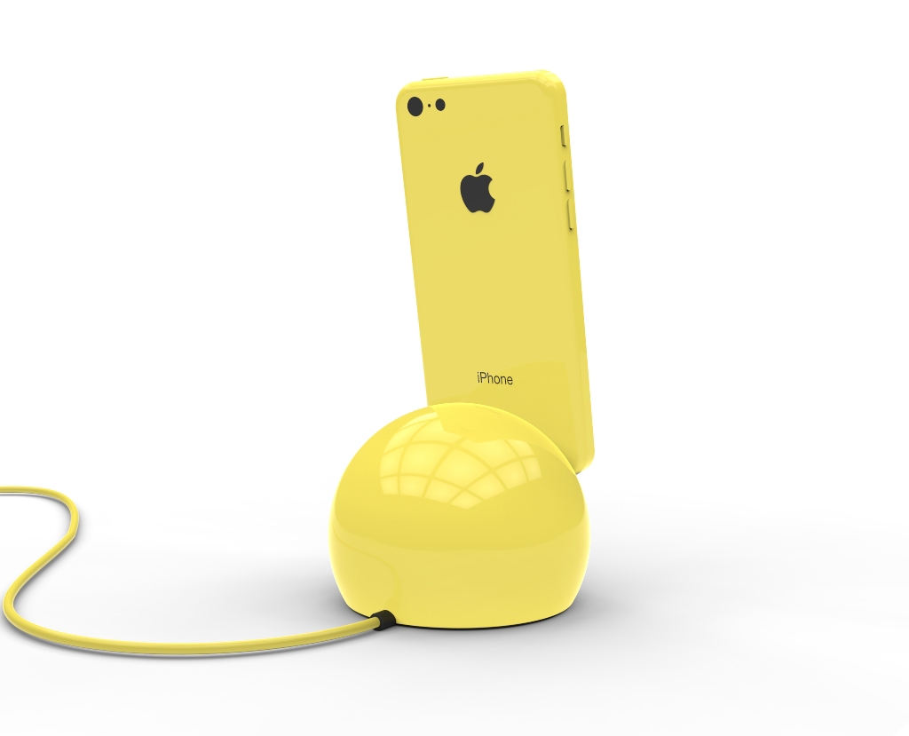 iPhone 5C，Docking station，Digital，product design，industrial design，