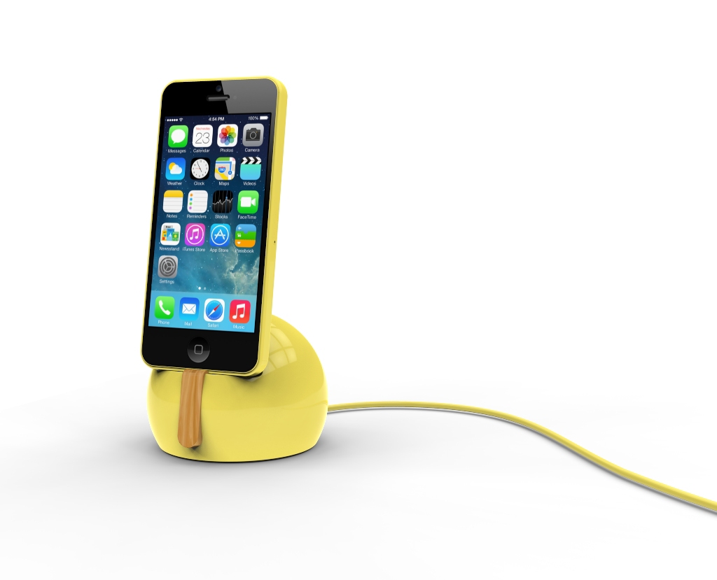 iPhone 5C，Docking station，Digital，product design，industrial design，