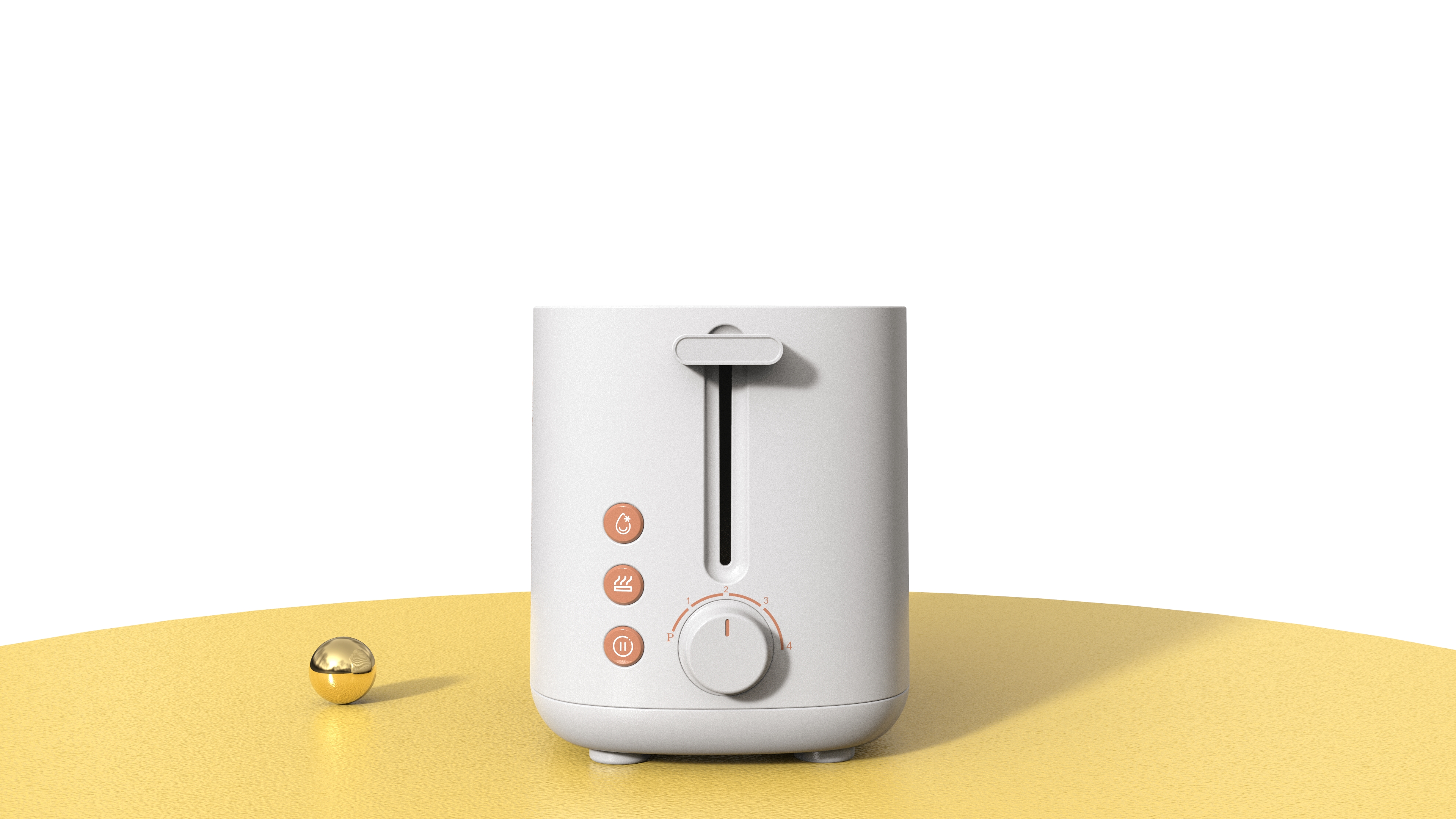 household electrical appliances，industrial design，Bread machine，Simplicity，Appearance design，