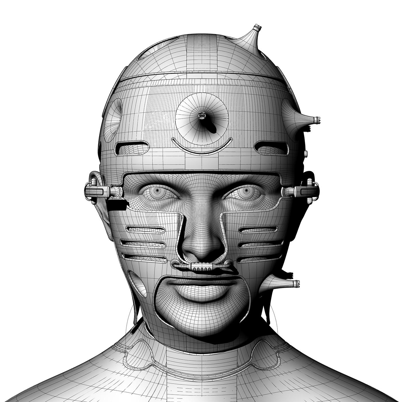 Reprint，modeling，Render，3d，