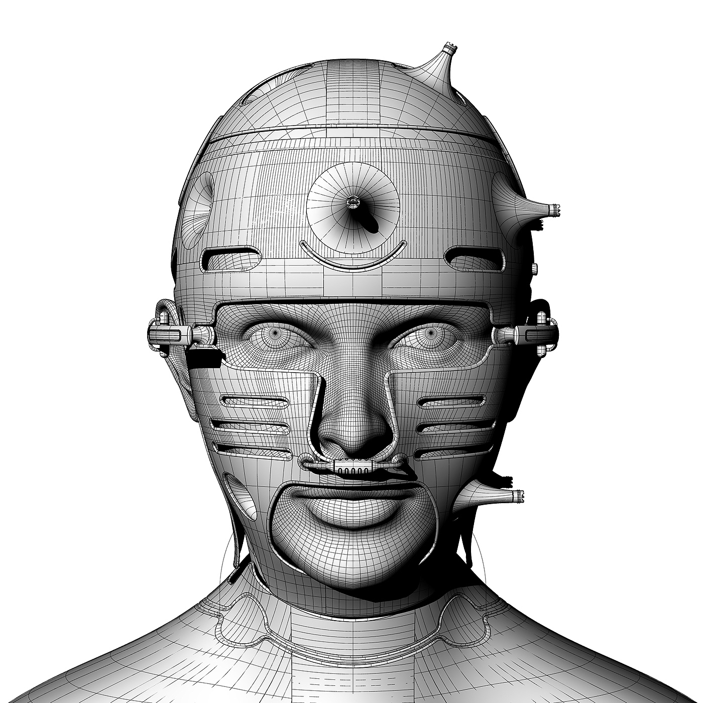 Reprint，modeling，Render，3d，
