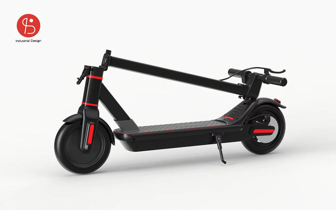 Electric scooter, appearance design, structural design，