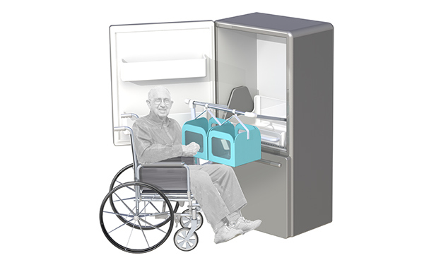 care for，Refrigerator，aged，Disabled，household electrical appliances，Storage，