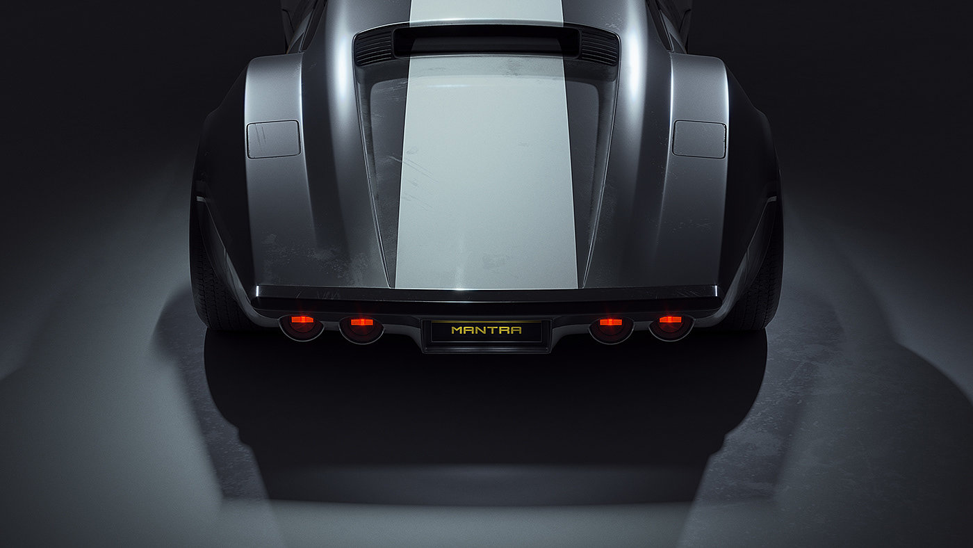 Mantra，automobile，vehicle，3D modeling，