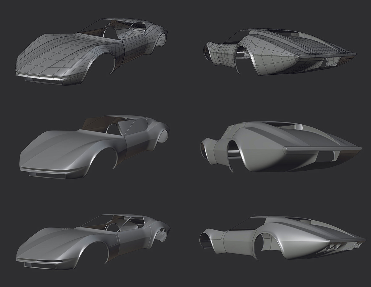 Mantra，automobile，vehicle，3D modeling，