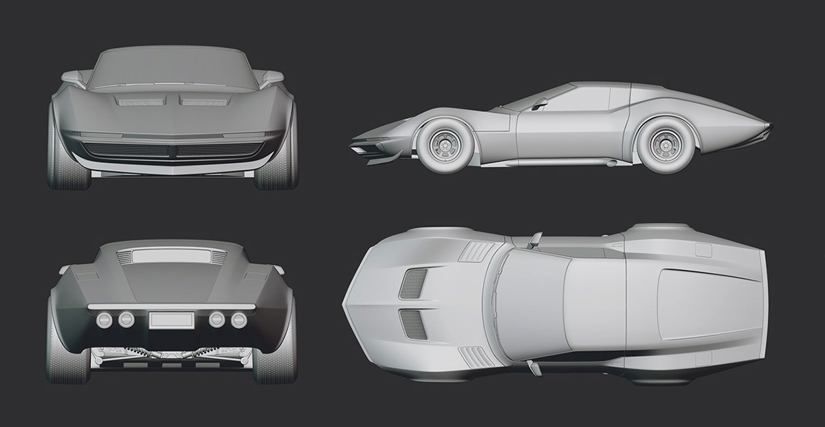 Mantra，automobile，vehicle，3D modeling，