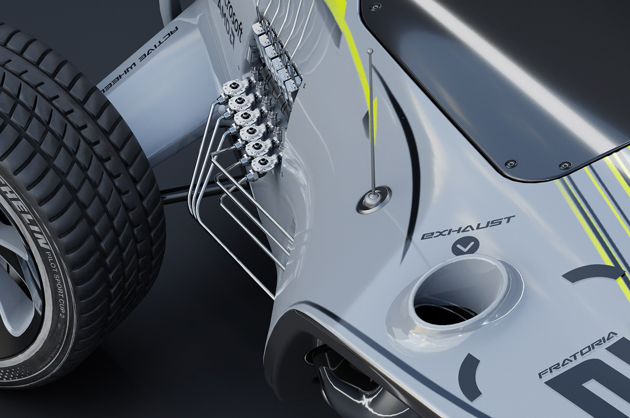 Fratoria，automobile，conceptual design，Sports car，