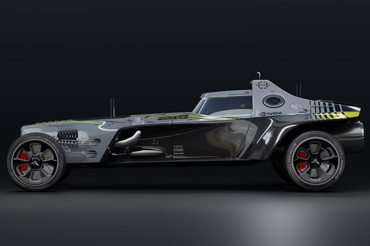 Fratoria，automobile，conceptual design，Sports car，