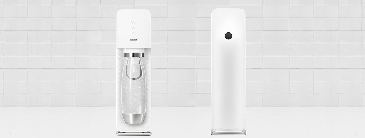 Carbonated water production，Kitchen and bathroom appliances，product design，Minimalist design ，Mellow，