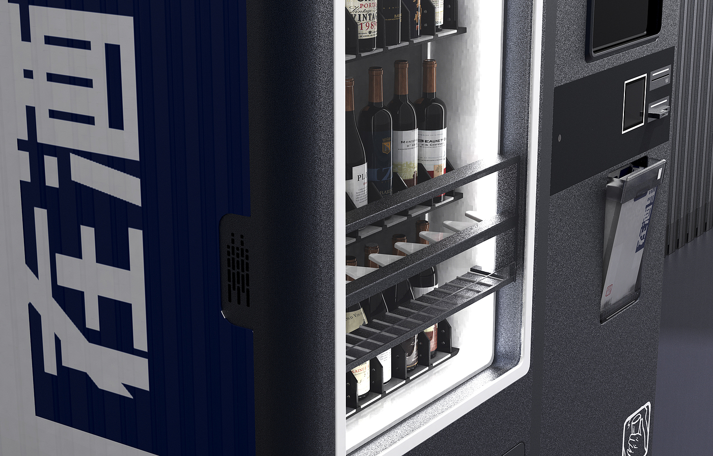 cabinet，Self service vending machine，wine cabinet，intelligence，business affairs，Terminal，self-help，