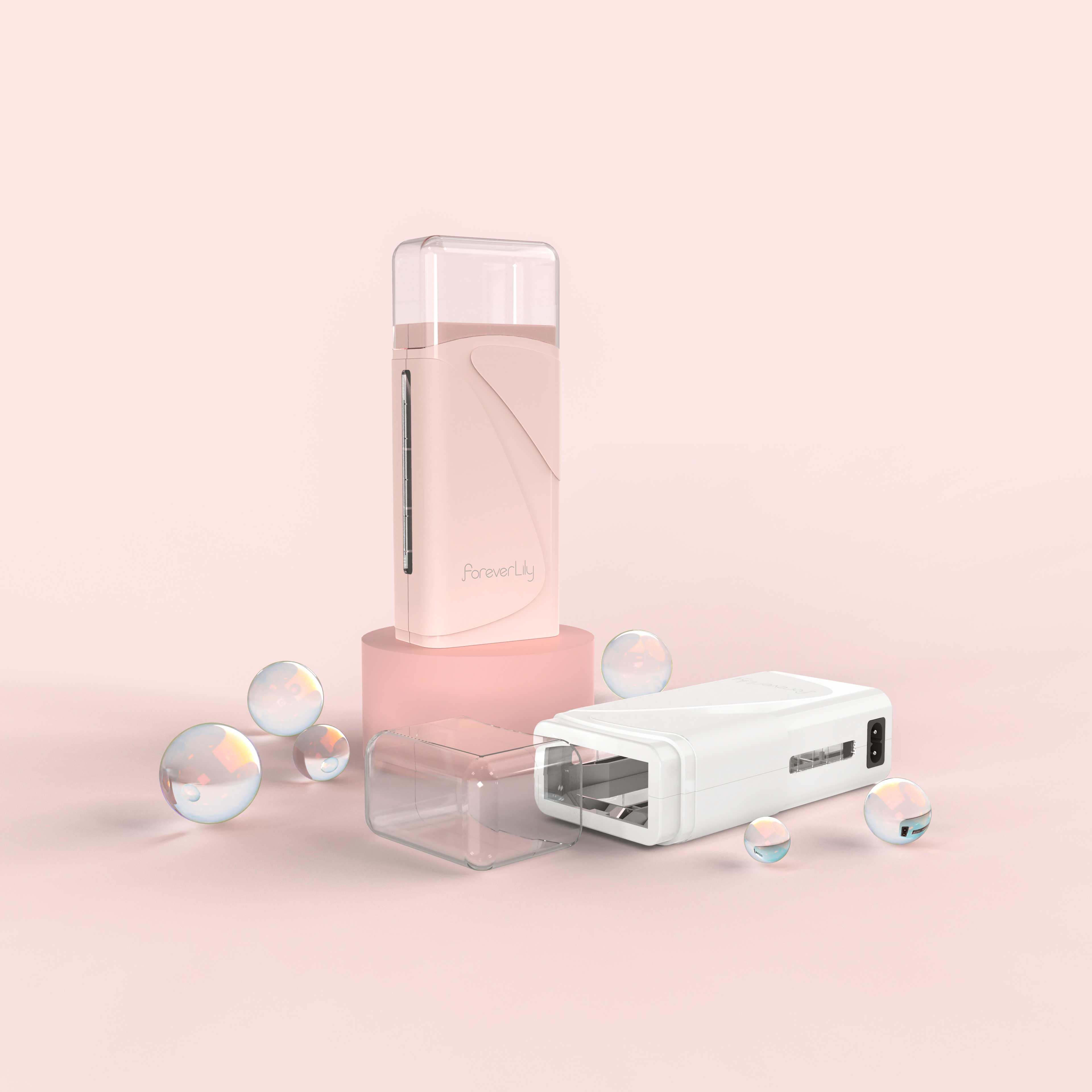 Hot wax depilator，cosmetology，Simplicity，