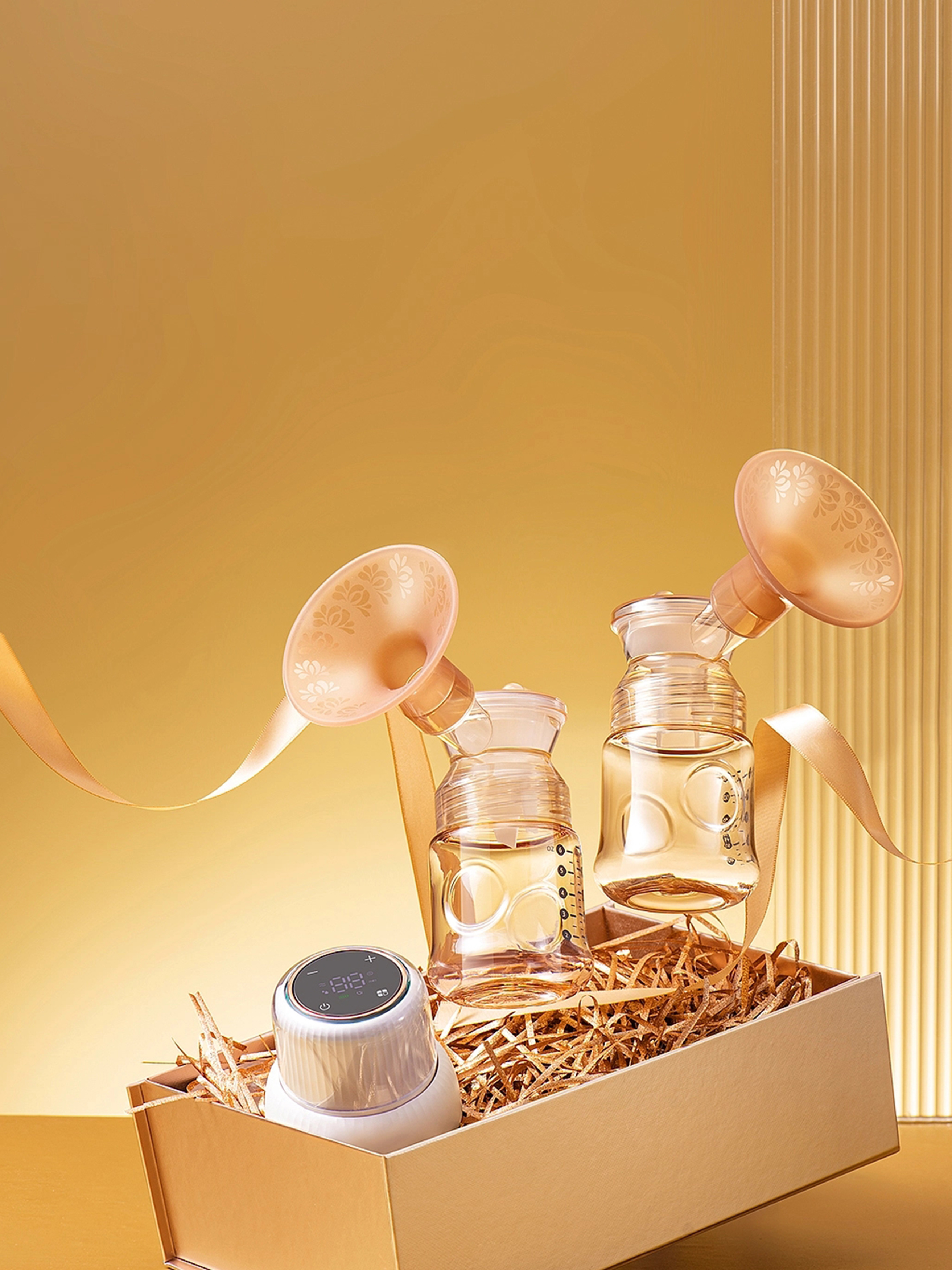 Mother and baby，Breast pump，