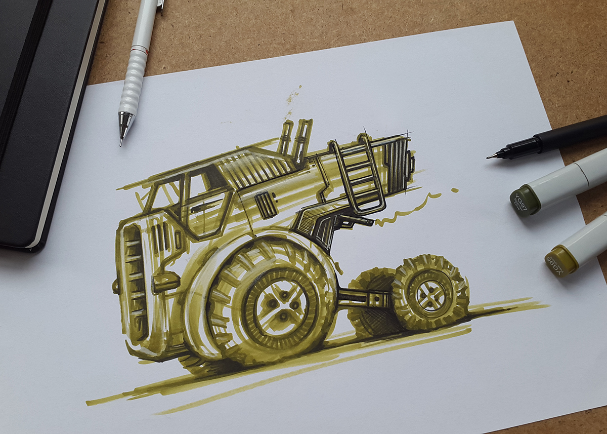 Reprint，Hand drawn，Germany，Marius Kindler，