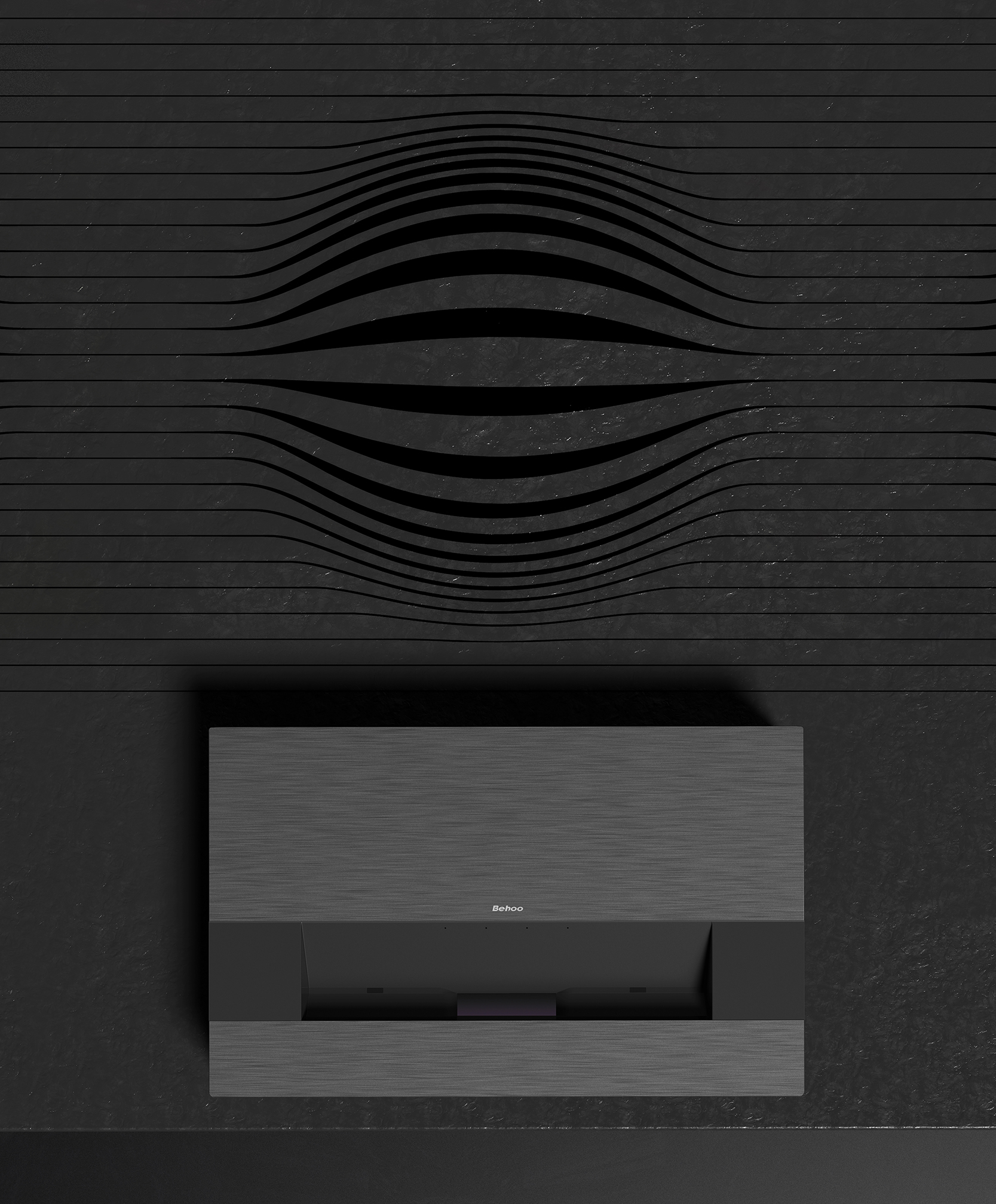 Heat wave design，product design，Appearance design，Laser TV，