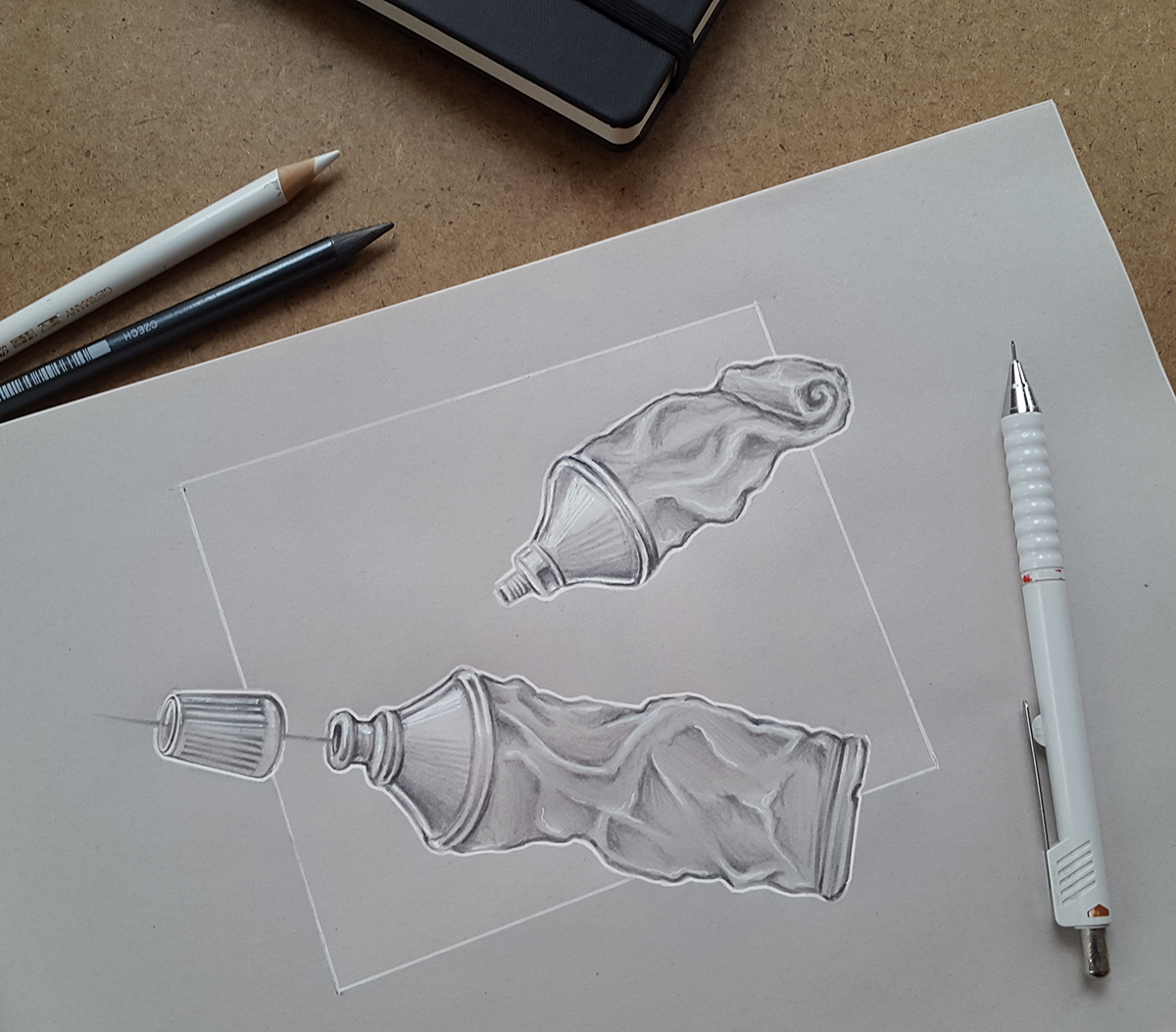 Hand drawn，Reprint，Germany，Marius Kindler，