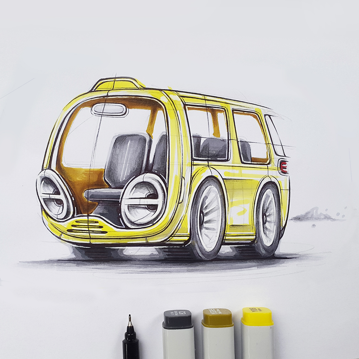 Hand drawn，Reprint，Germany，Marius Kindler，